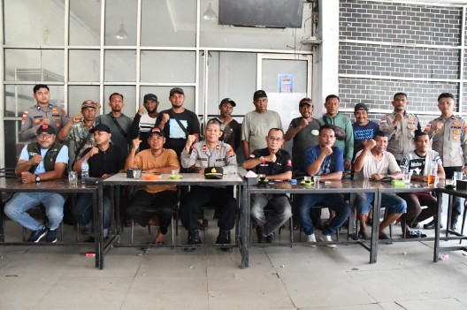 Polres Aceh Timur Gandeng SPSI dan Media : Jaga Kondusivitas Jelang May Day