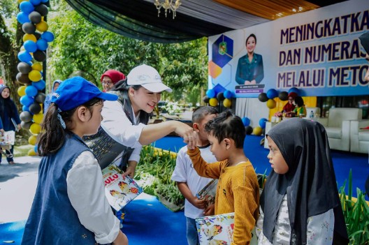 Airin Rico Waas Tekankan Peran Mendongeng Dalam Tingkatkan Literasi dan Numerasi Anak