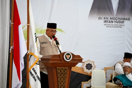 Lepas Kloter 1 Jemaah Haji Sumut, Sekdaprov : Jadilah Cerminan Terbaik Daerah di Tanah Suci