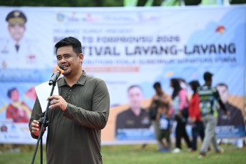 Festival Layang-layang Piala Gubernur Dibuka, Bobby Nasution Ingin Jadi Daya Tarik Wisata Sumut