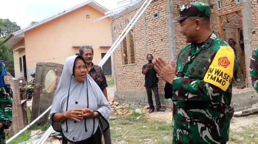 TMMD Ke-128, Wasev Itjenad Pastikan Pembangunan Desa Berjalan Maksimal