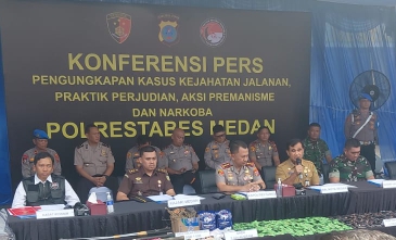 Hanya Tempo  Sebulan, Polrestabes Medan Berhasil Menangkap 290 Tersangka