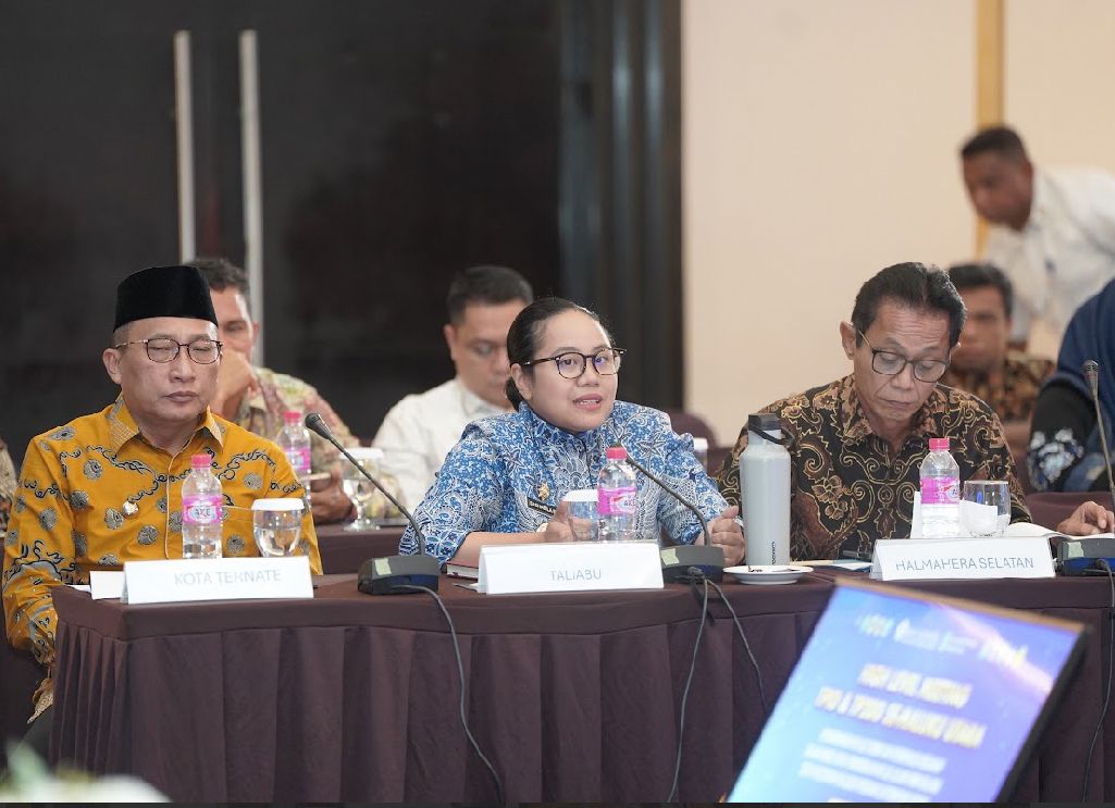 Bupati Sashabila Mus Paparkan Kondisi Stabilitas Harga Pangan di Pulau Taliabu di HLM TPID Se-Malut