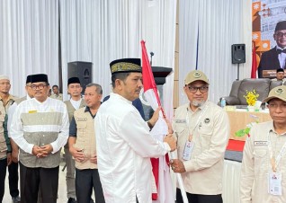 Pemko Langsa Lepas Keberangkatan Calon Jamaah Haji Melalui Embarkasi Aceh