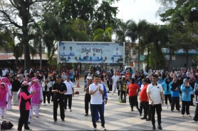 Ribuan Masyarakat Kota Langsa Ikuti Car Free Day