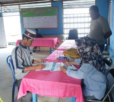 Salurkan Gaji aparat Desa, Pj Kades Pancoran Harapkan Peningkatan Kinerja dan Tugas- tugas Pelayan Publik