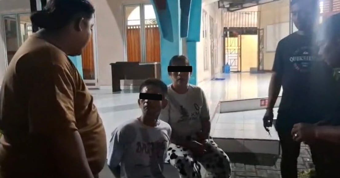 Polrestabes Medan Sergap Sepasang Kekasih Edarkan Sabu di Kawasan Jalan Melati Simpang Pemda
