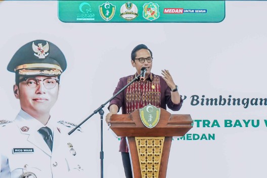 Rico Waas Ajak Pelajar IPA Kota Medan Kompak Tolak Judi Online