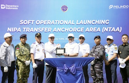Pelindo Lakukan Soft Launching Layanan Kepelabuhanan di Perairan Nipa
