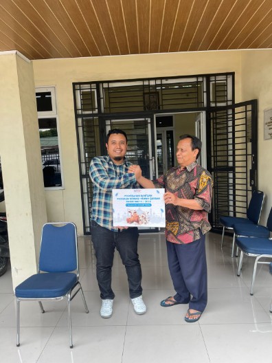 Sinergi BNCT dan PWI Sumut Dalam Penyaluran Hewan Qurban