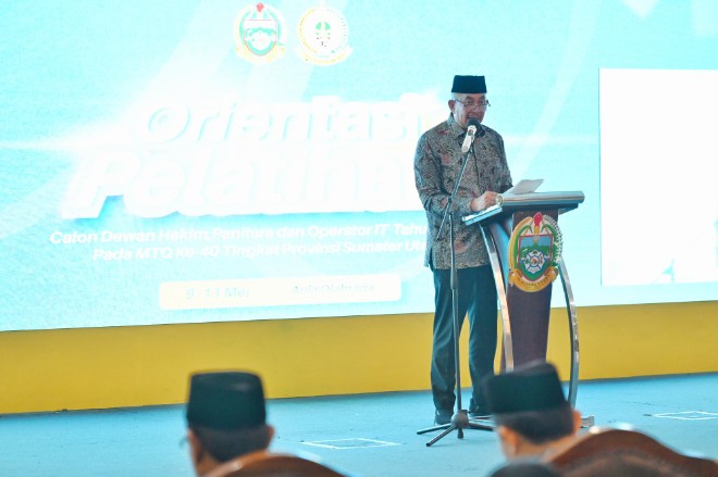 Pj Sekdaprov Sumut Tekankan Keberhasilan MTQ Juga Ditentukan Profesionalisme Dewan Hakim
