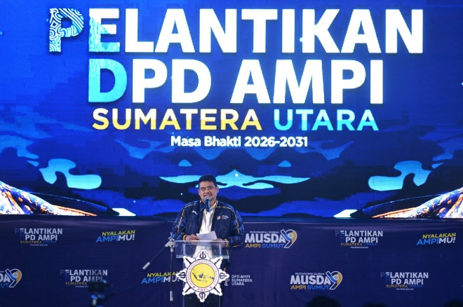 Gubernur Bobby Minta AMPI Menjadi Motor Pemersatu OKP Dalam Menghadapi Berbagai Persoalan Sosial