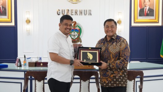 Perkuat sinergi P4GN, Kepala BNNP Sumut Audiensi dan Koordinasi Dengan Gubsu