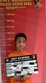 Remaja 16 Tahunan Ini Nekat Nyuri Sepeda Motor Terparkir di Depan Toko Kelontong Jalan AR Hakim, Ya Gollah Jadinya