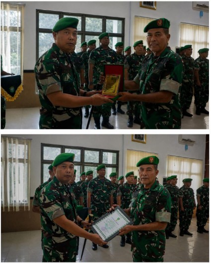 Kodim 0104/Atim Gelar Acara Purna Tugas Mayor (Inf) M Kaoy : Wujud Dedikasi Prajurit
