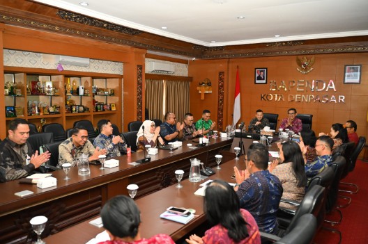Bapenda Kota Medan Studi Tiru Ke Denpasar : Pelajari Strategi Optimalisasi PAD Berbasis Digital
