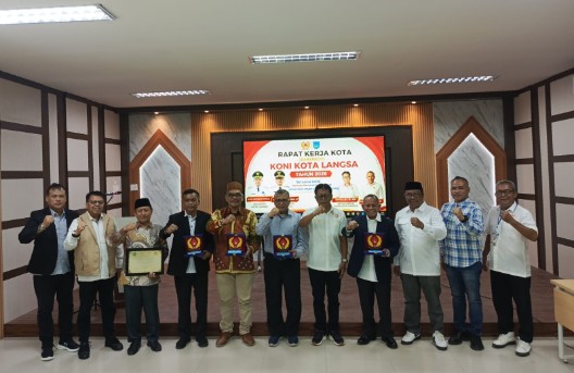 Rakerkot KONI Kota Langsa Rumuskan Strategi Pembinaan Atlet Menuju PORA XV