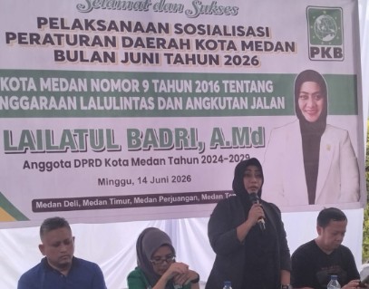 Anggota DPRD Medan, Lailatul Badri Janji Tindak Lanjuti Keluhan Warga Soal Kabel Wifi Semrawut dan Drainase yang Tersumbat