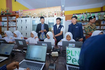 PLN UID Sumut Dukung Penguatan Literasi Digital Siswa MTs Muhammadiyah