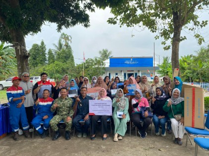 Desa Hamparan Perak Siap Lawan Stunting