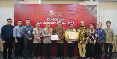 Gabungan BPR, Kepala OJK Sumut : Salah Satu Terobosan Dalam Pengembangan Kegiatan Usaha