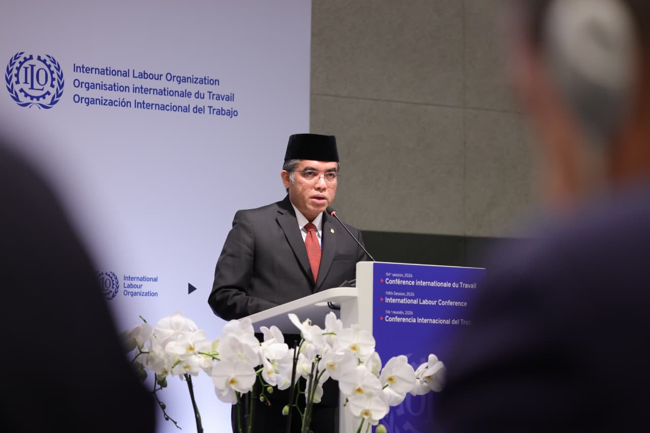 ILC Adopsi Standar Internasional Untuk Pekerja Platform, Menaker : Pelindungan dan Inovasi Harus Berjalan Bersama