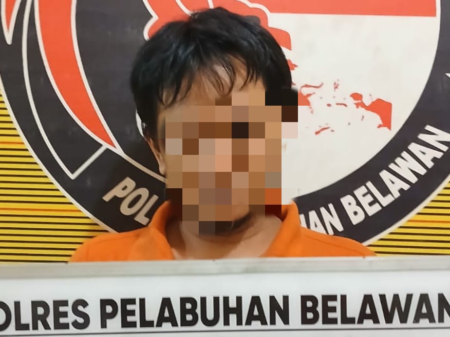 Polres Pelabuhan Belawan Tangkap Pengedar dan 4 Pengguna Sabu di Labuhan Deli