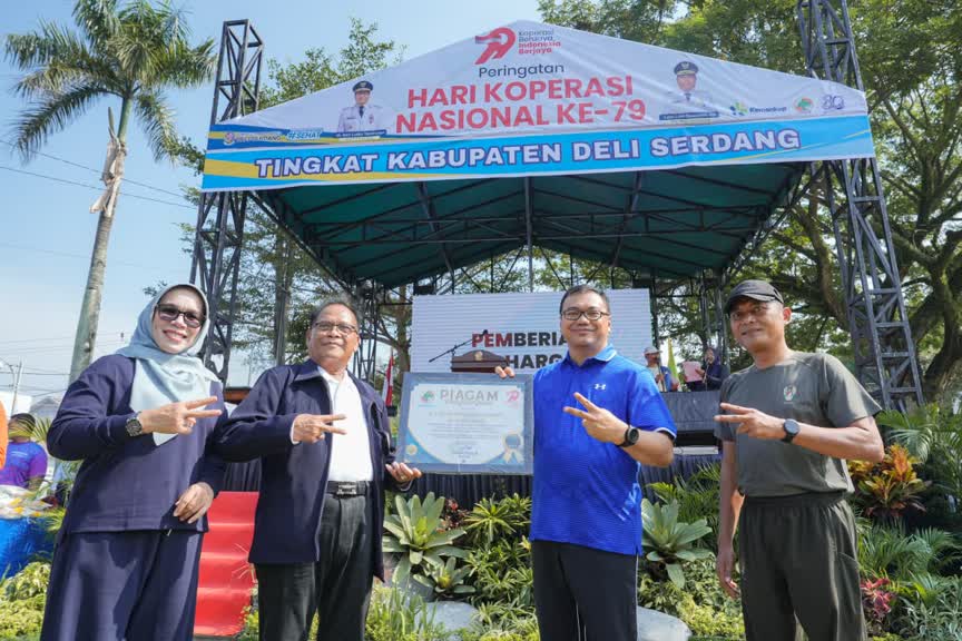 Bupati Dorong Koperasi Deli Serdang Bertransformasi Digital dan Adaptif