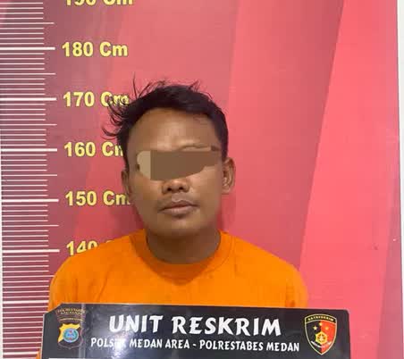 Polsek Medan Area Tangkap Penjaga Malam Rampas HP Wanita Tua Duduk di Kursi Roda