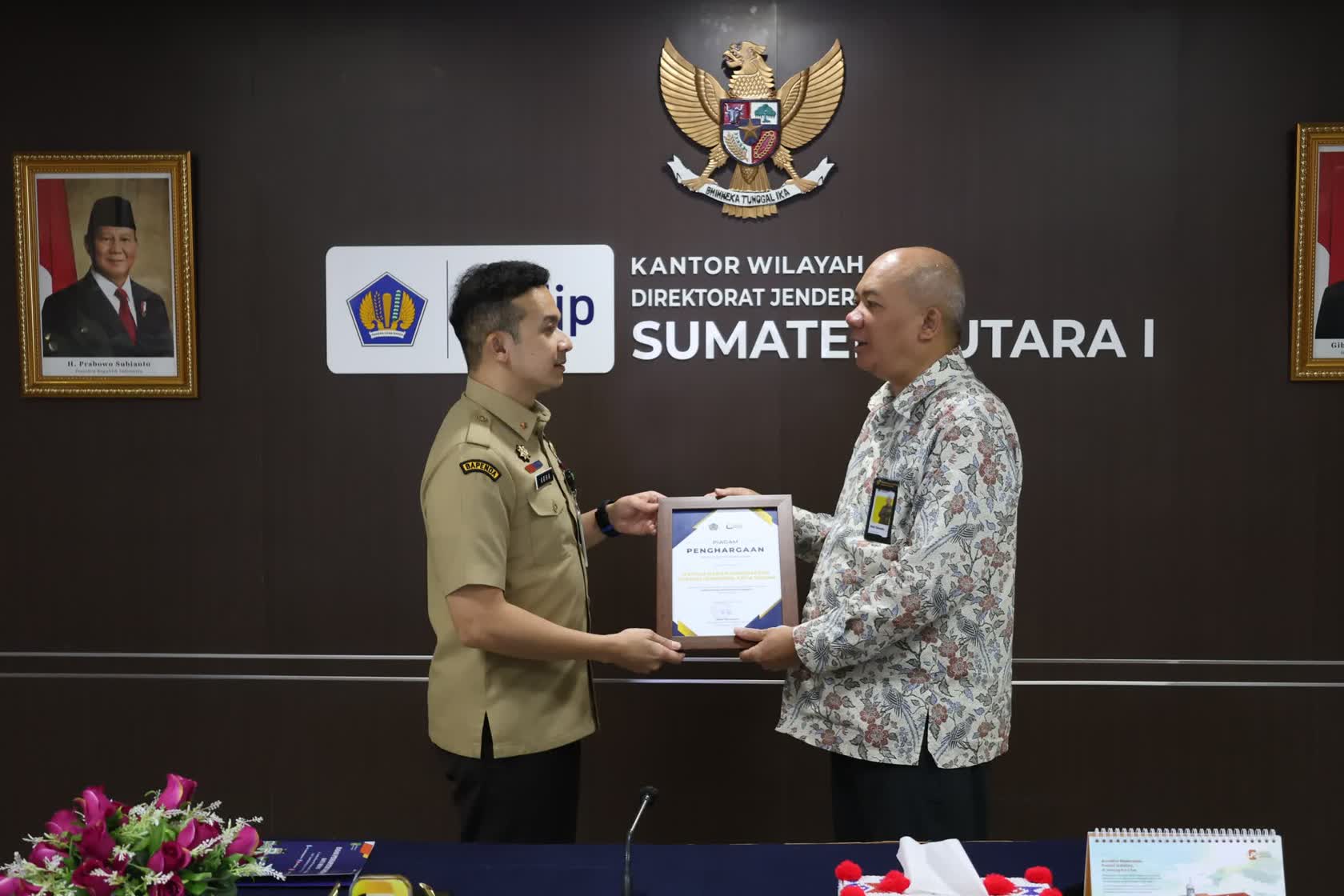 Sinergi Tingkatkan PAD, Bapenda Kota Medan Kunjungi Kanwil DJP Sumut I