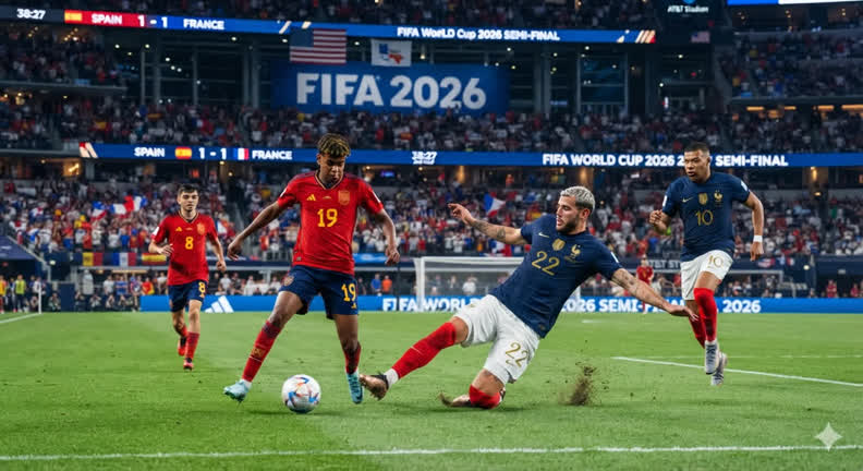 Spanyol Diprediksi Taklukkan Timnas Perancis di Laga Semifinal Piala Dunia 2026 Dengan Skor Tipis