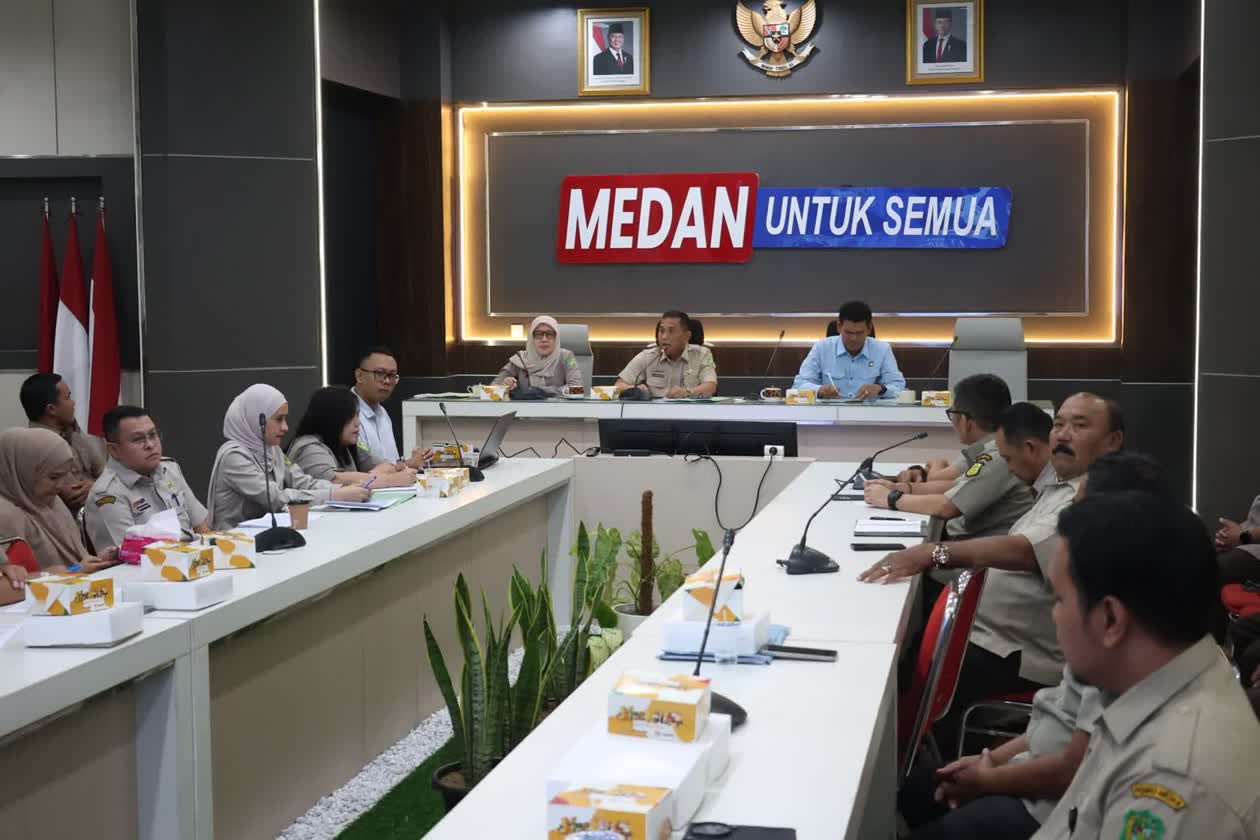 Evaluasi Tim Penagihan Tunggakan Pajak Daerah, Bapenda Kota Medan Berhasil Tagih Rp 1,4 Miliar Pada Juli 2026