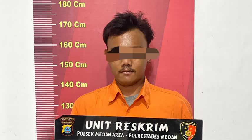 Modus Minta Tolong Diantar Ke Rumah Pacar, Pria Pengangguran Gondol Sepeda Motor Remaja di Medan Area‎
