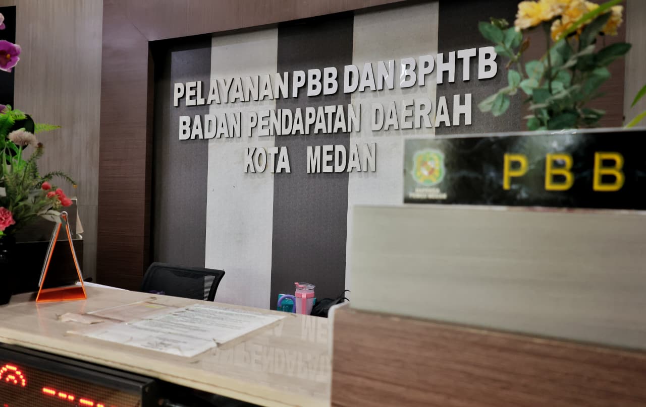 Penerimaan PBB Medan Meningkat Signifikan, Tegaskan Tren Penerimaan PBB Terus Menguat