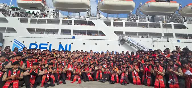 Pelindo Regional 1 Belawan Dukung Keberangkatan Kontingen Jambore Nasional XII