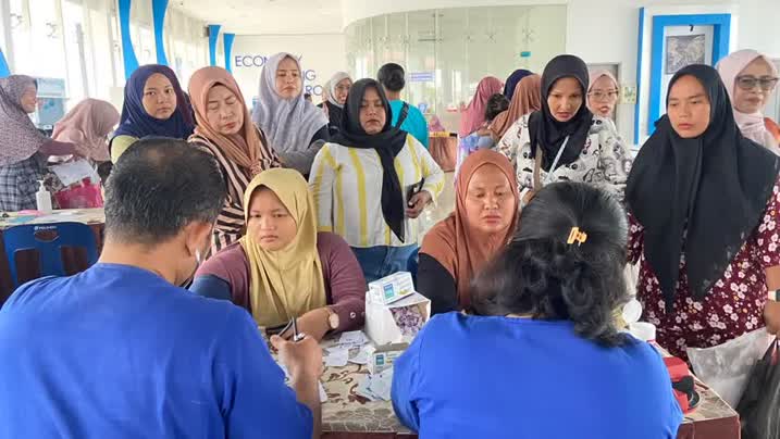 Semarak HUT Ke-81 RI, Pelindo Hadirkan Layanan Kesehatan Bagi Masyarakat Belawan