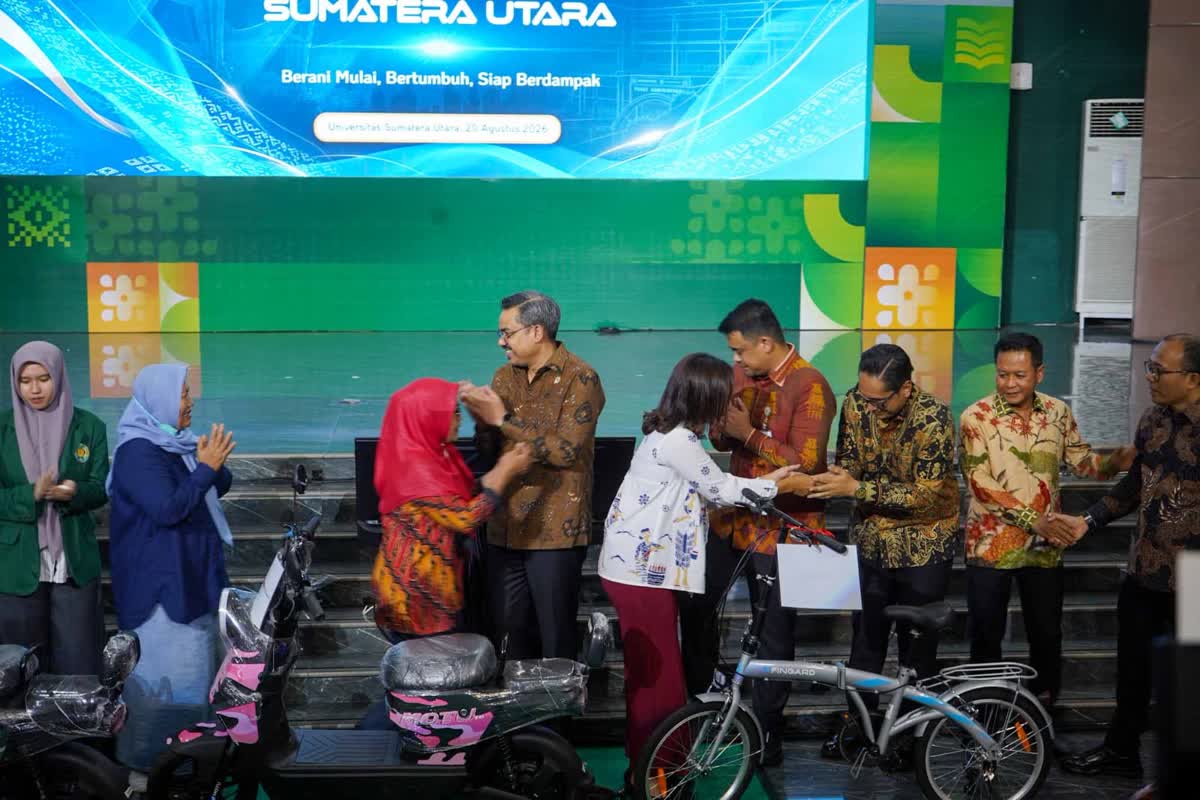 Bursa Wirausaha Unggulan Digelar di USU, Rico Waas Dorong UMKM Berani Mulai dan Siap Berdampak