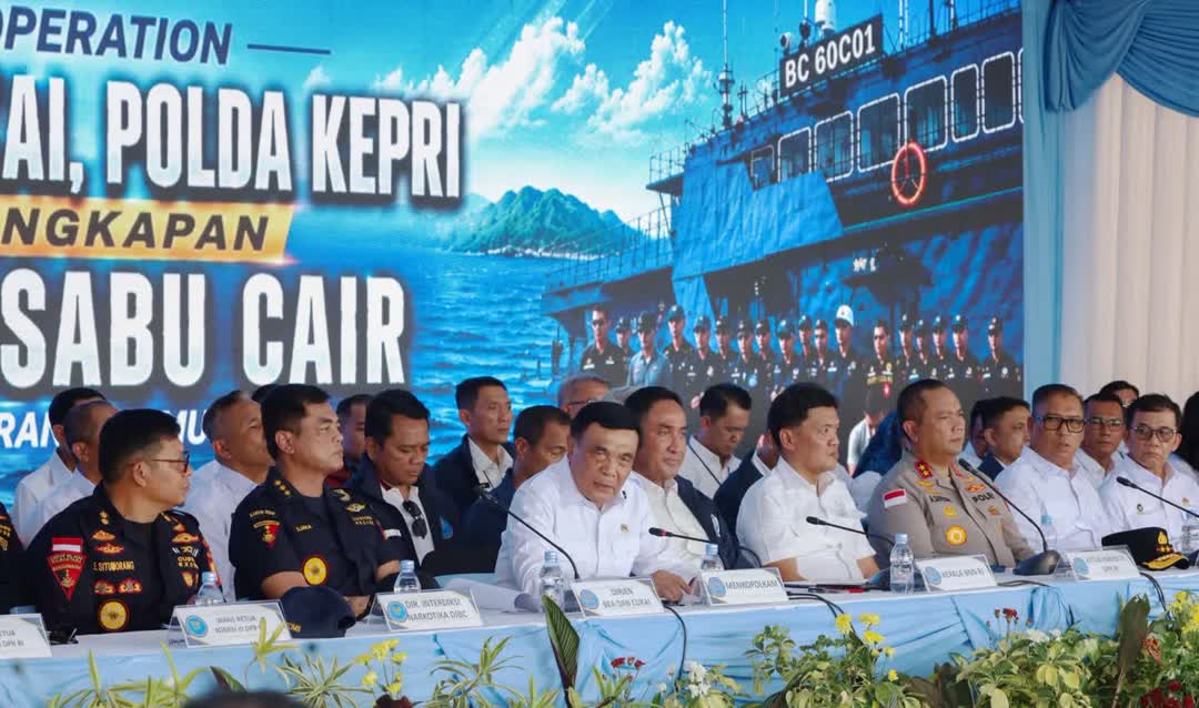 BNN Ungkap 2,6 Ton Cairan Mengandung Metamfetamin di Kapal MV Ocean Porter Berbendera Tanzania