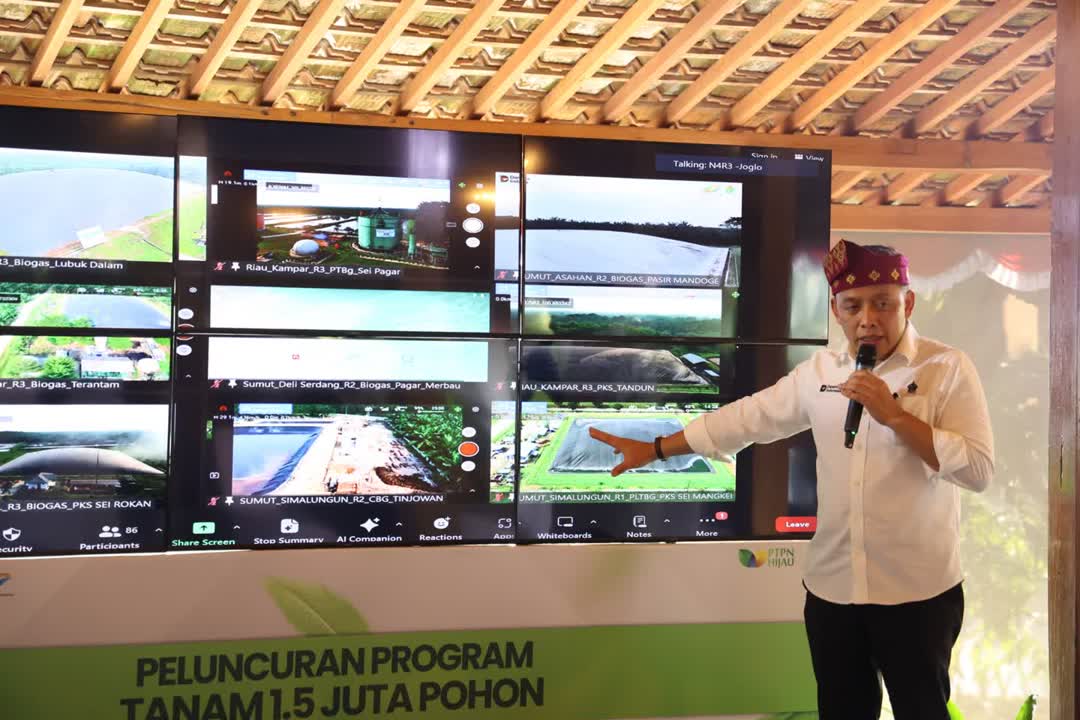 Menteri LH Apresiasi Kebijakan Dekarbonisasi PTPN IV PalmCo
