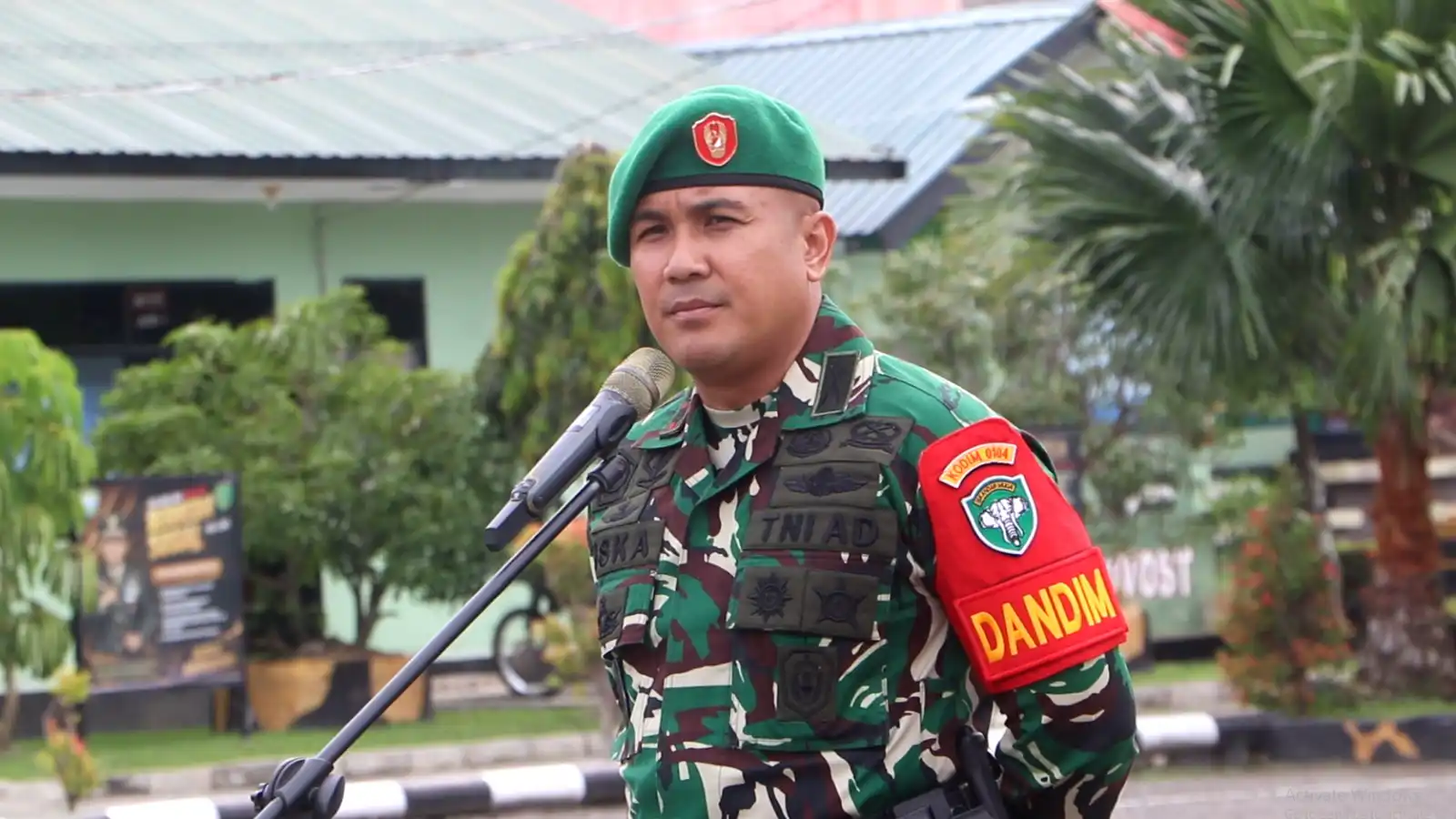 Dandim 0104/Aceh Timur Pimpin Apel Pagi Gabungan : Tekankan Kedisiplinan dan Kesiapsiagaan Personel
