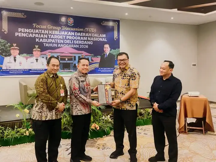 Bupati Minta Arahan Pusat Percepat Pembangunan Deli Serdang
