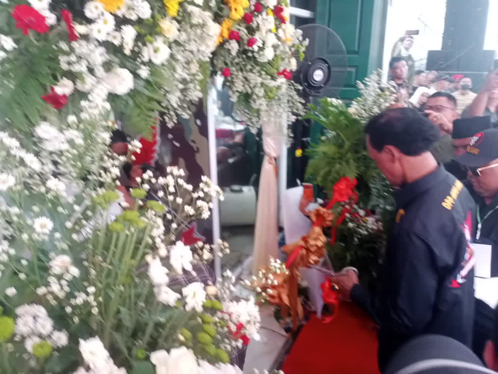 Hercules Resmi Resmikan Kantor DPD GRIB Jaya Sumut