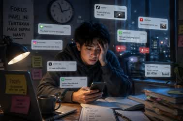Gen Z dan Otak yang Tidak Pernah Benar-benar Istirahat