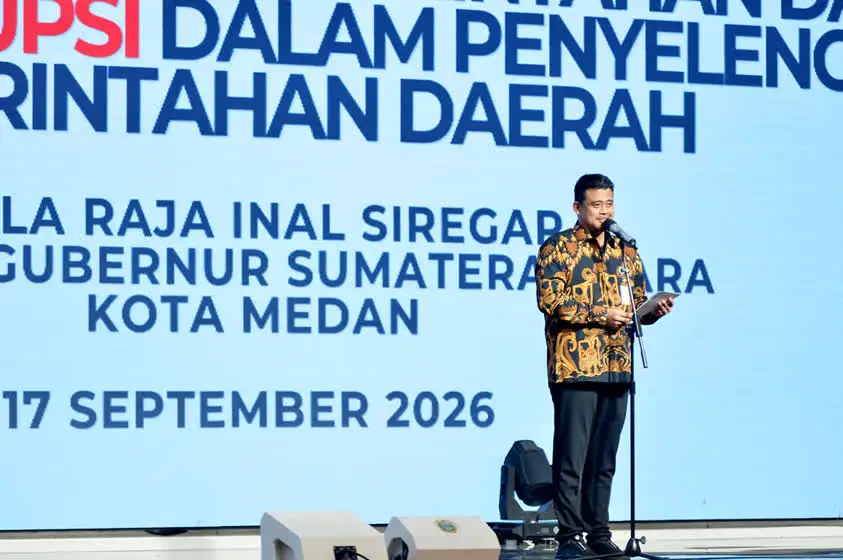 Teken Komitmen Bersama KPK, Gubernur Bobby Nasution Dorong Pencegahan Korupsi Dilakukan Komprehensif