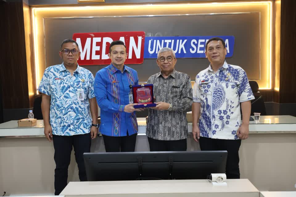Komisi Informasi Provinsi Sumut Visitasi Bapenda Kota Medan, Perkuat Keterbukaan Informasi Publik