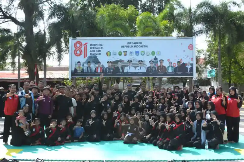 Warga Aceh Timur, Tamiang Hingga Lhokseumawe Ikut Menyemarakkan Car Free Day di Kota Langsa