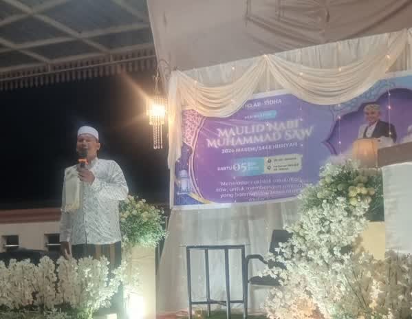 Peringatan Maulid Nabi Muhammad SAW 1448 H di Masjid Ar Ridha Berjalan Lancar dan Khidmat