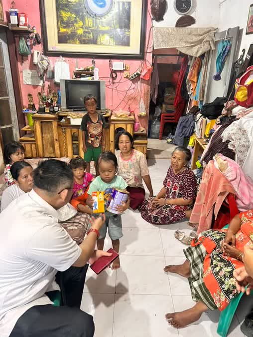 Ketua DPRD Medan Turun Langsung Bantu Anak Stunting di Medan Tembung