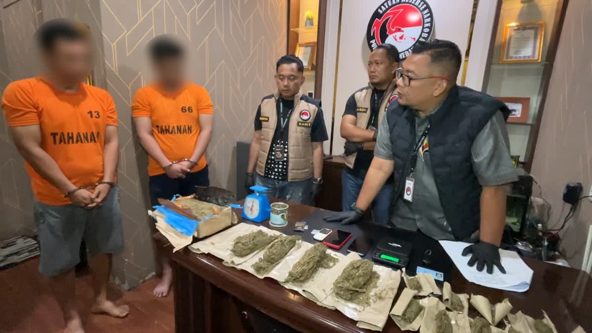 Polrestabes Medan Gerebek Kos Jadi Tempat Transit Narkoba di Medan Petisah