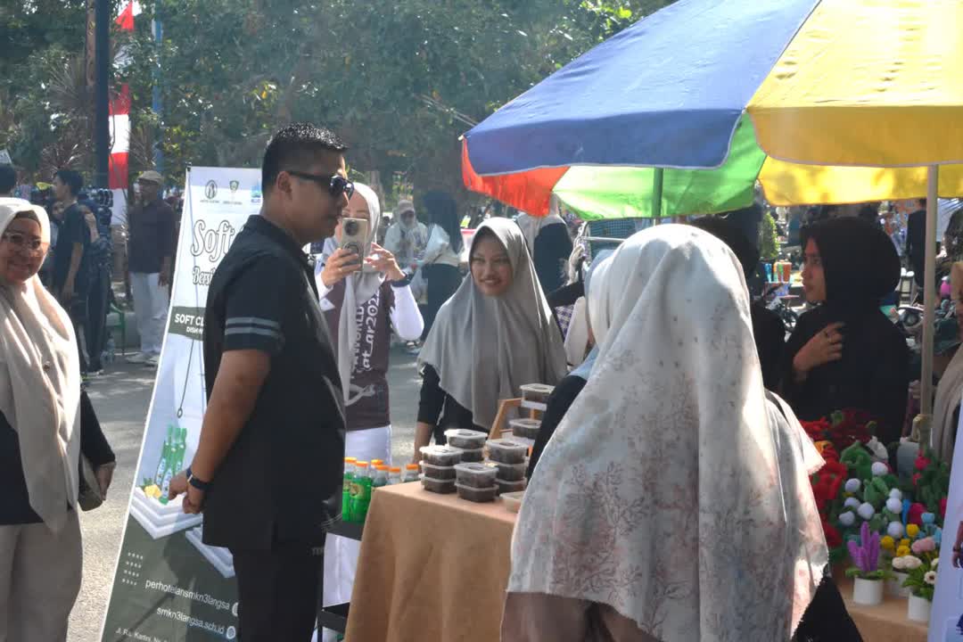CFD Langsa Jadi Etalase UMKM, 245 Stand Ramaikan Lapangan Merdeka